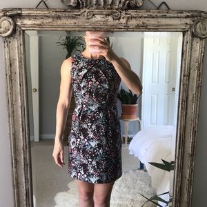 H&M embroidered fitted dress size 6